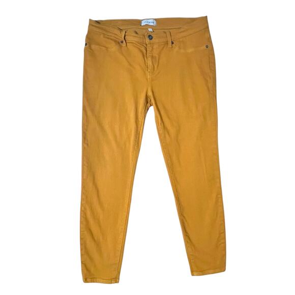 Lila Ryan (31) Liza Skinny Jean - Stitch Fix Mustard Jegging Back Pocket Pants - Picture 2 of 8